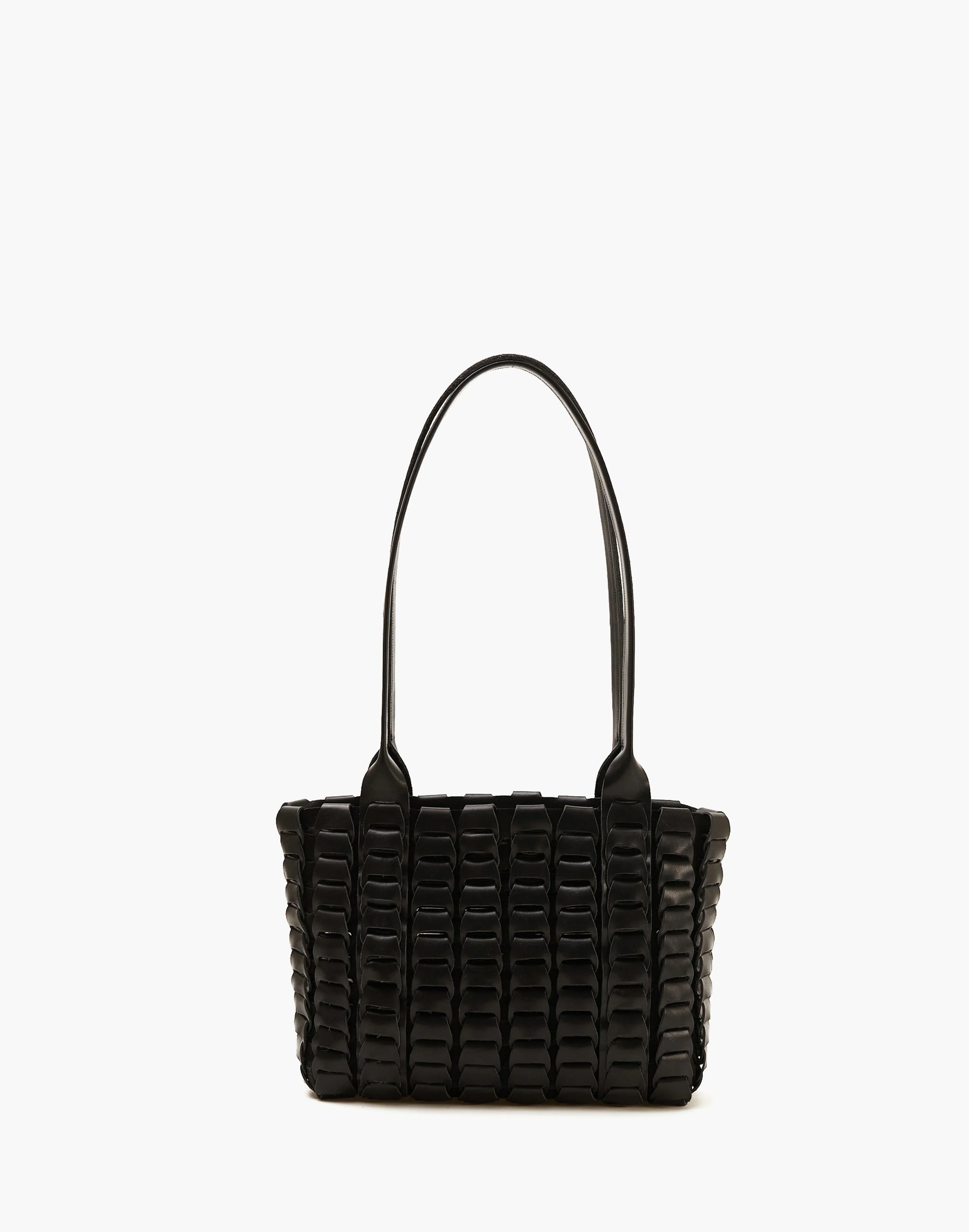 Black Basket Bag