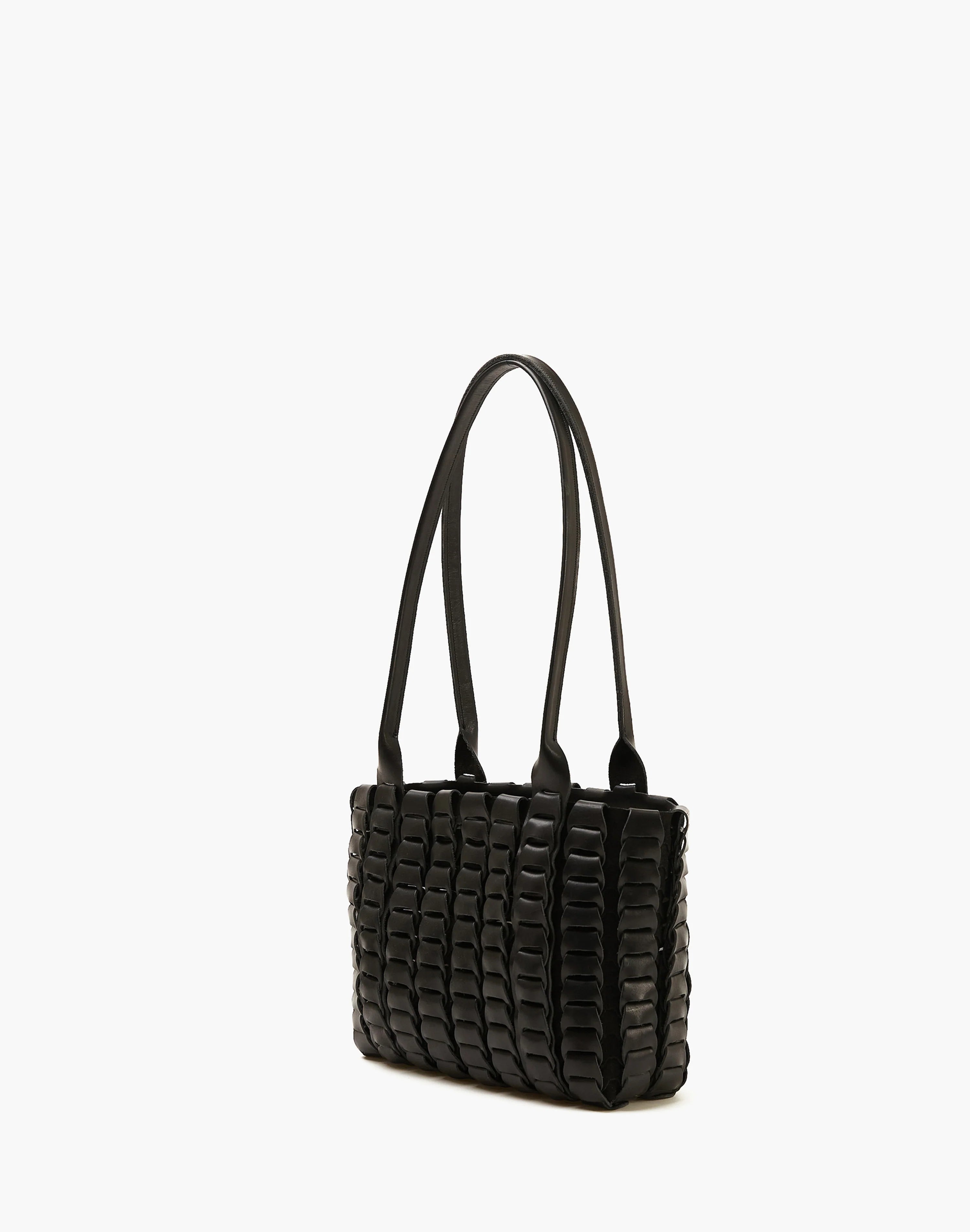 Black Basket Bag