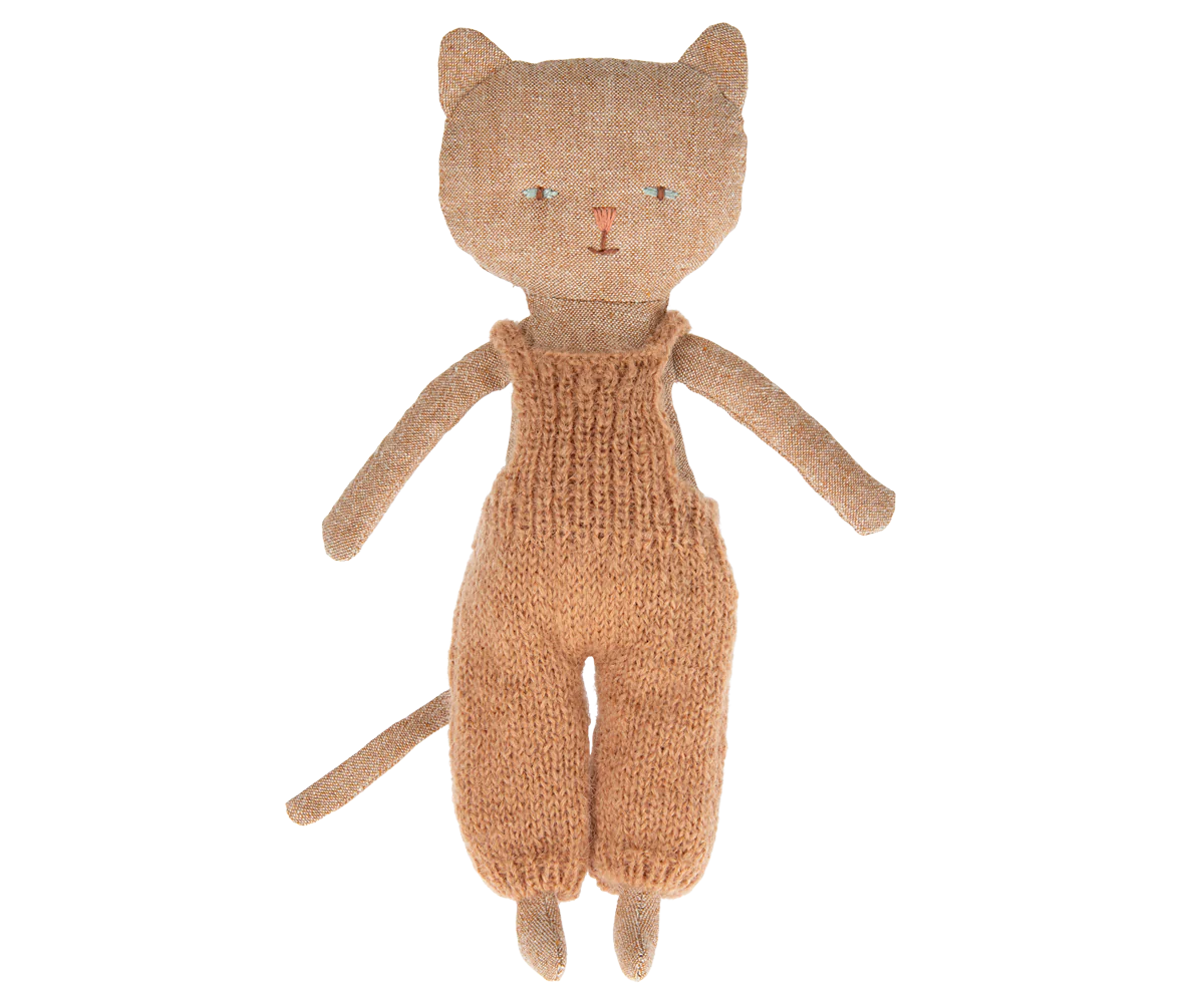 Chatons Kitten in Knitted Overall