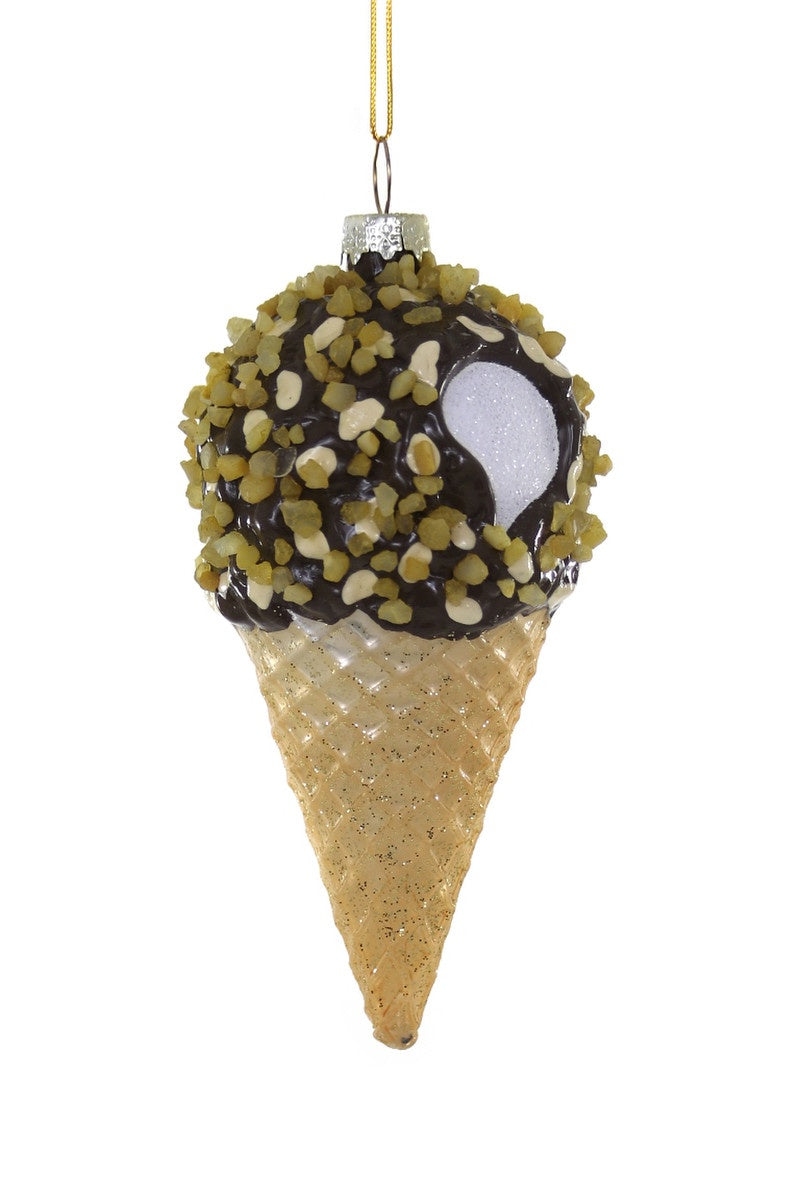 Drumstick Ice Cream Ornament