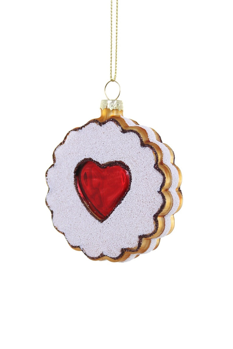 Linzer Heart Cookie Ornament