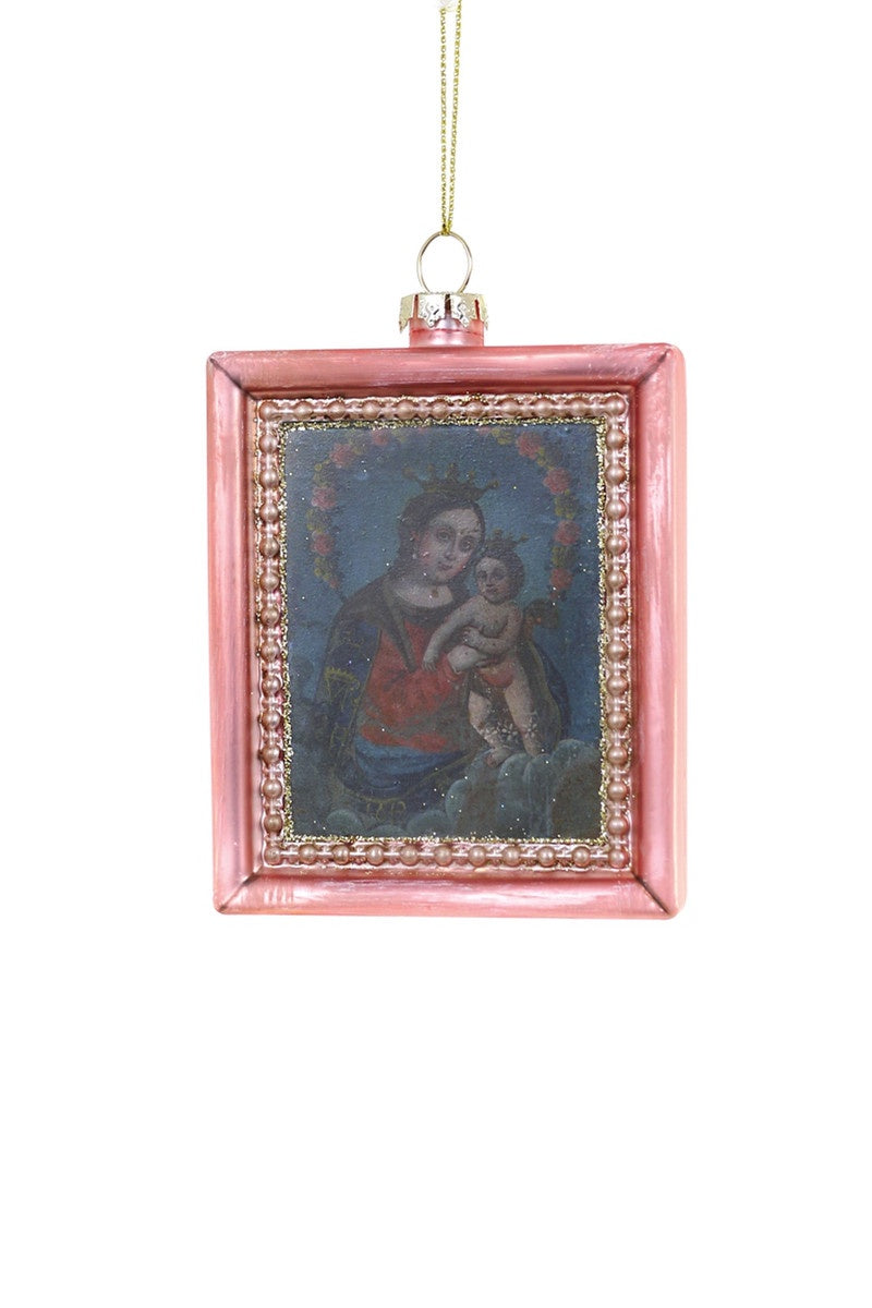 Mary Retablo Ornament