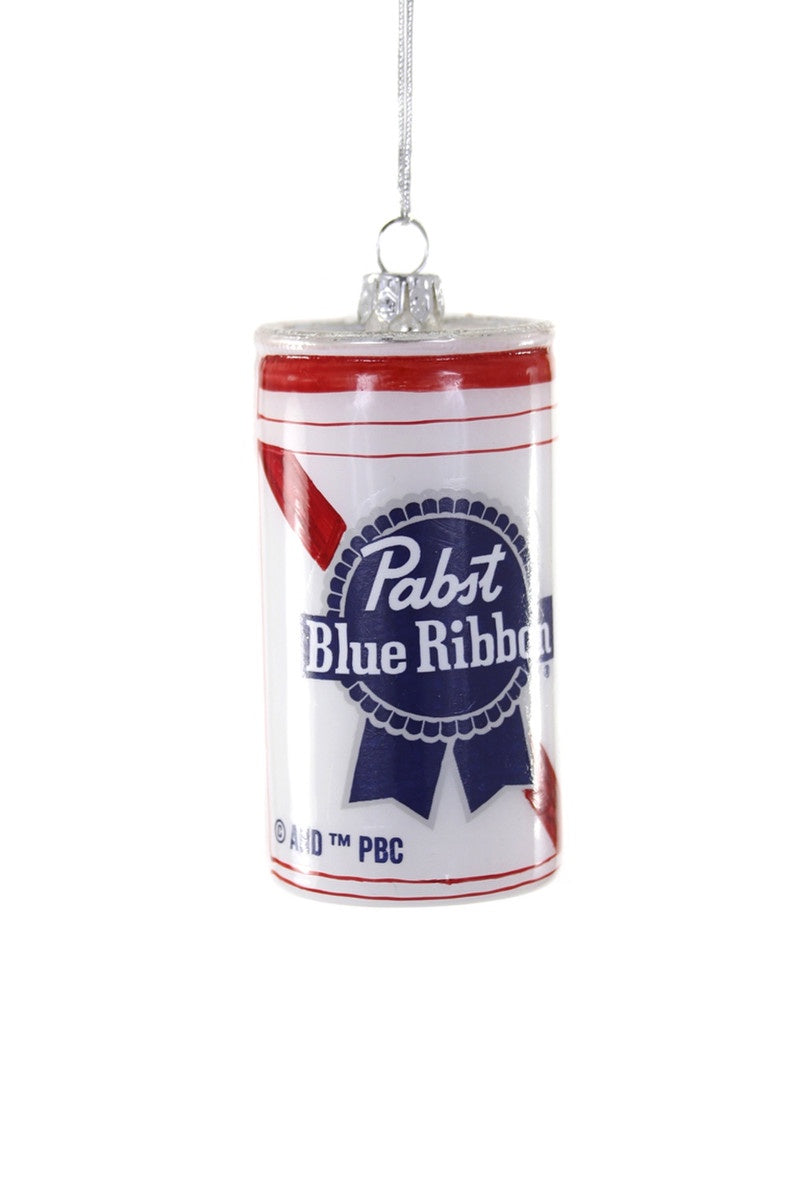 Blue Ribbon Beer Can Ornament