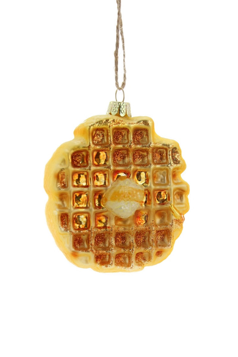 Eggo Waffle Ornament