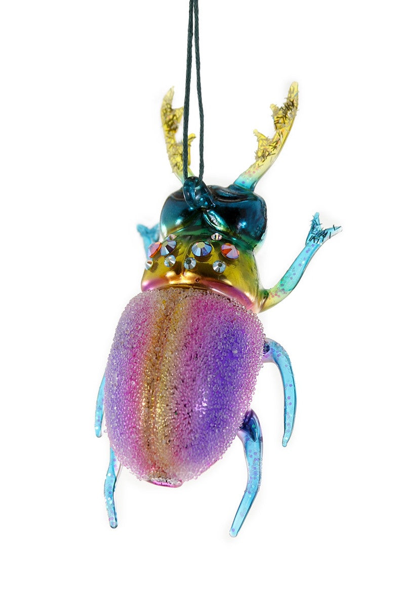 Purple Stag Horn Beetle Ornament