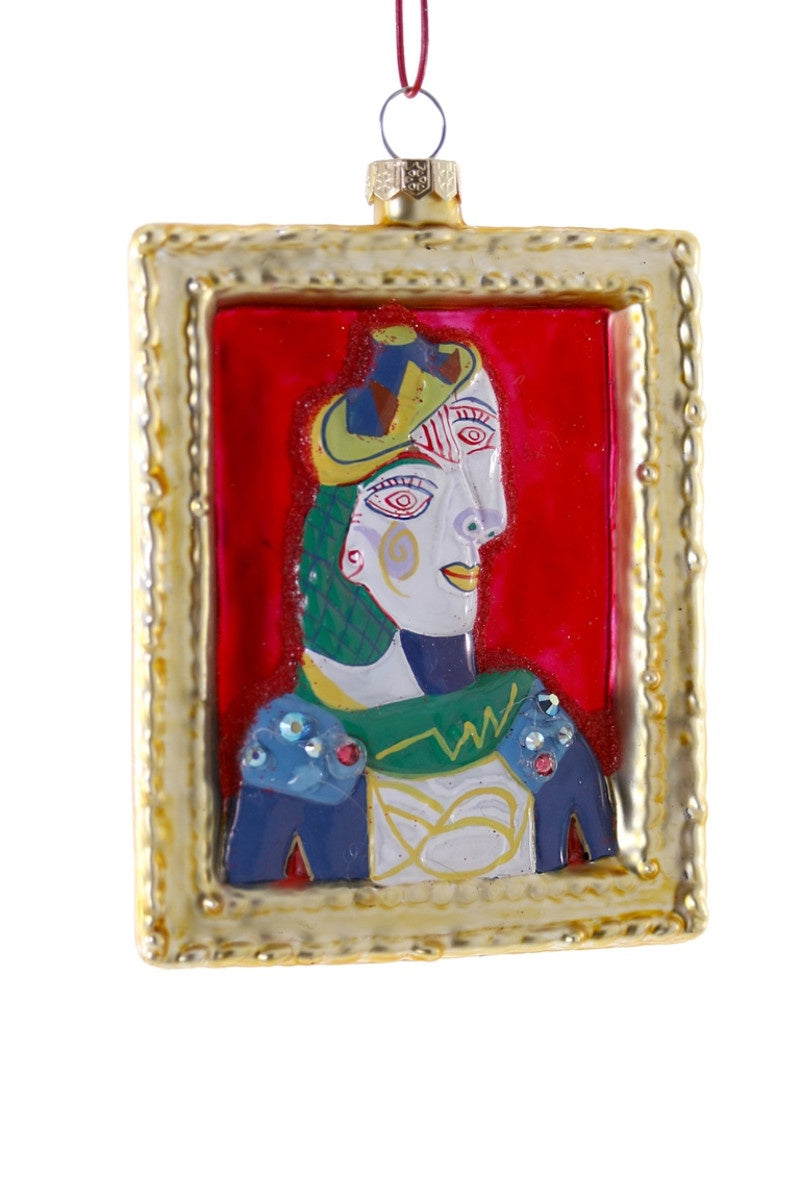 Bust De Femme Painting Ornament