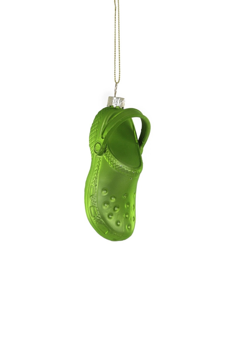 Green Clog Ornament