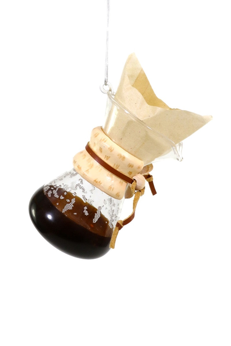 Pour Over Coffee Maker Ornament