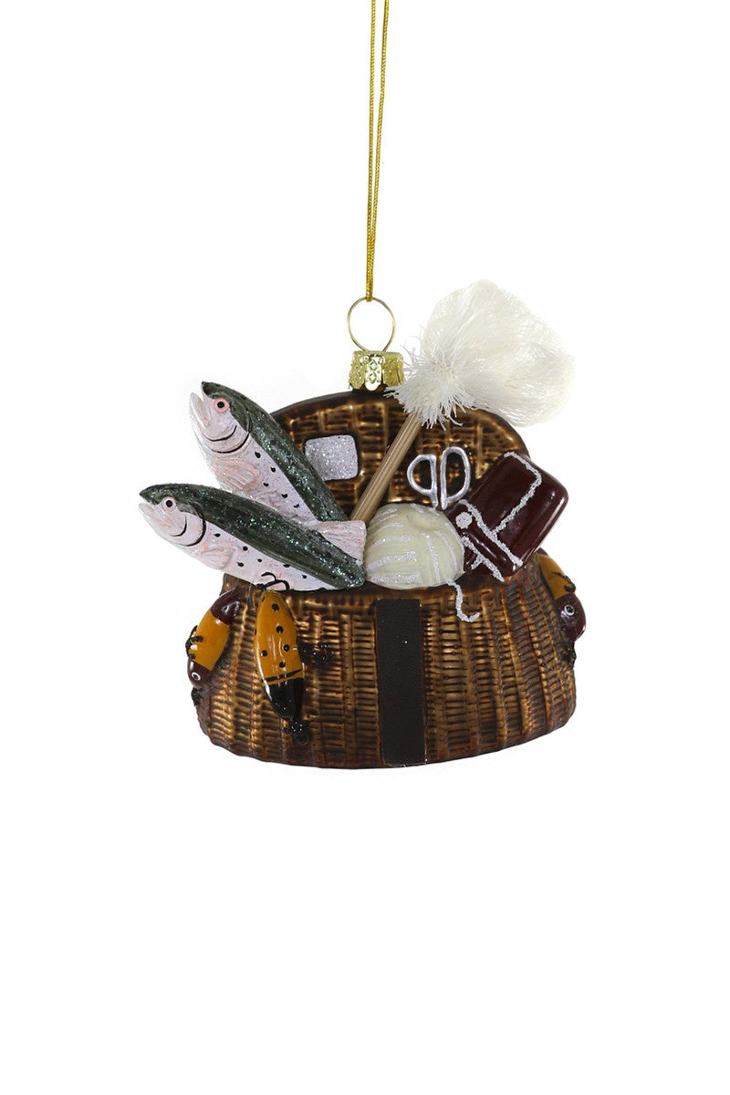 Vintage Fishing Reel Ornament