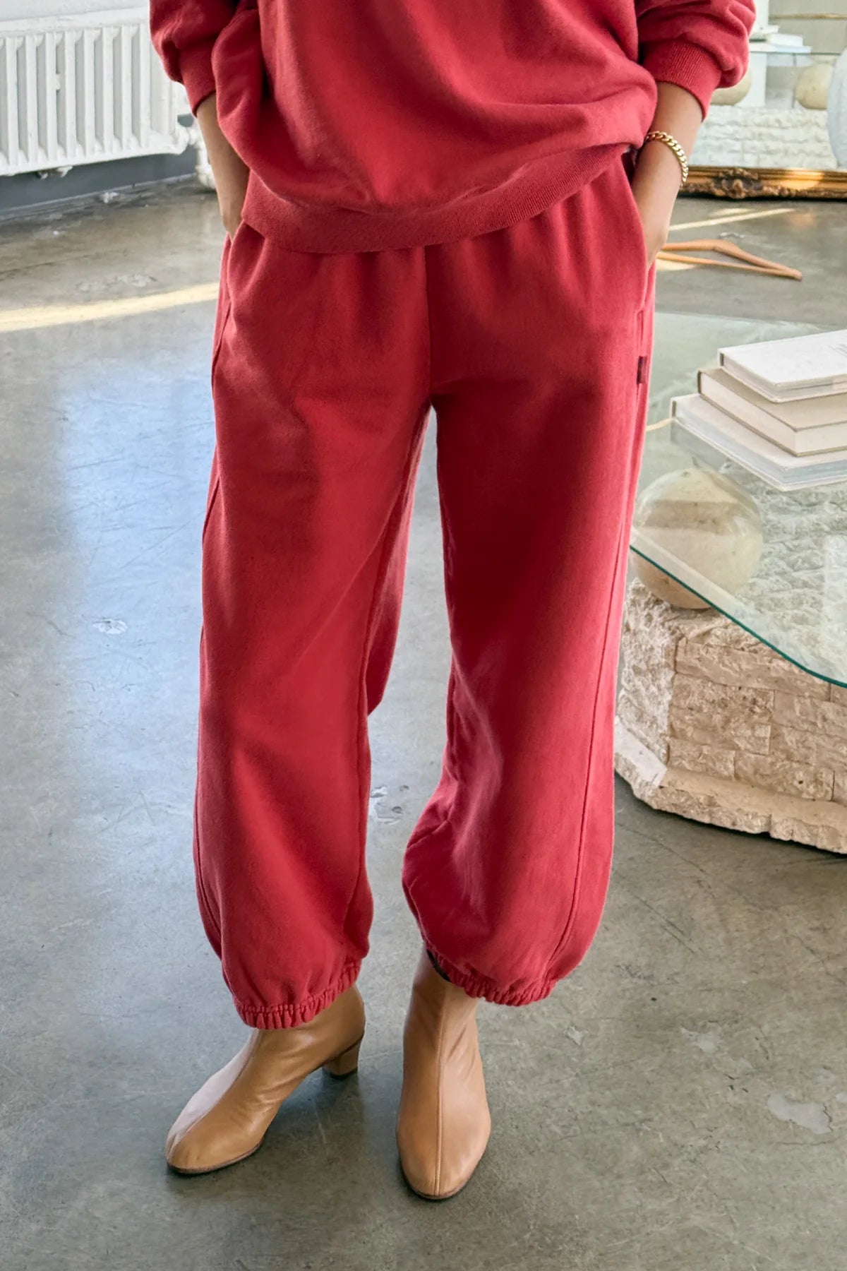 French Terry Balloon Pants