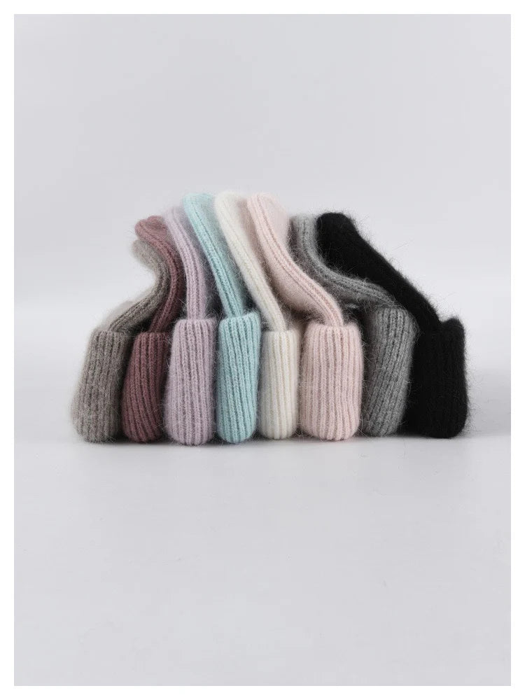 Angora Beanie Hat