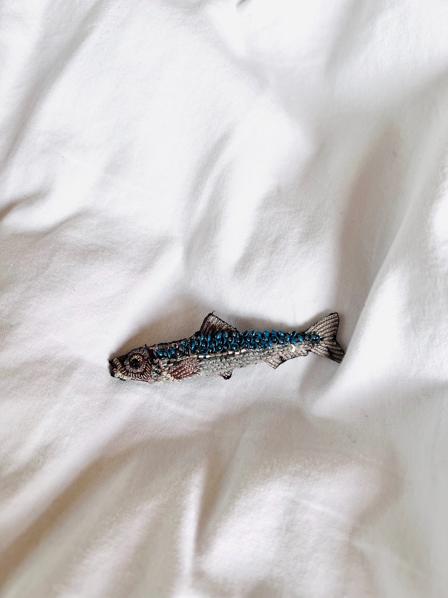 Sardine Brooch Pin