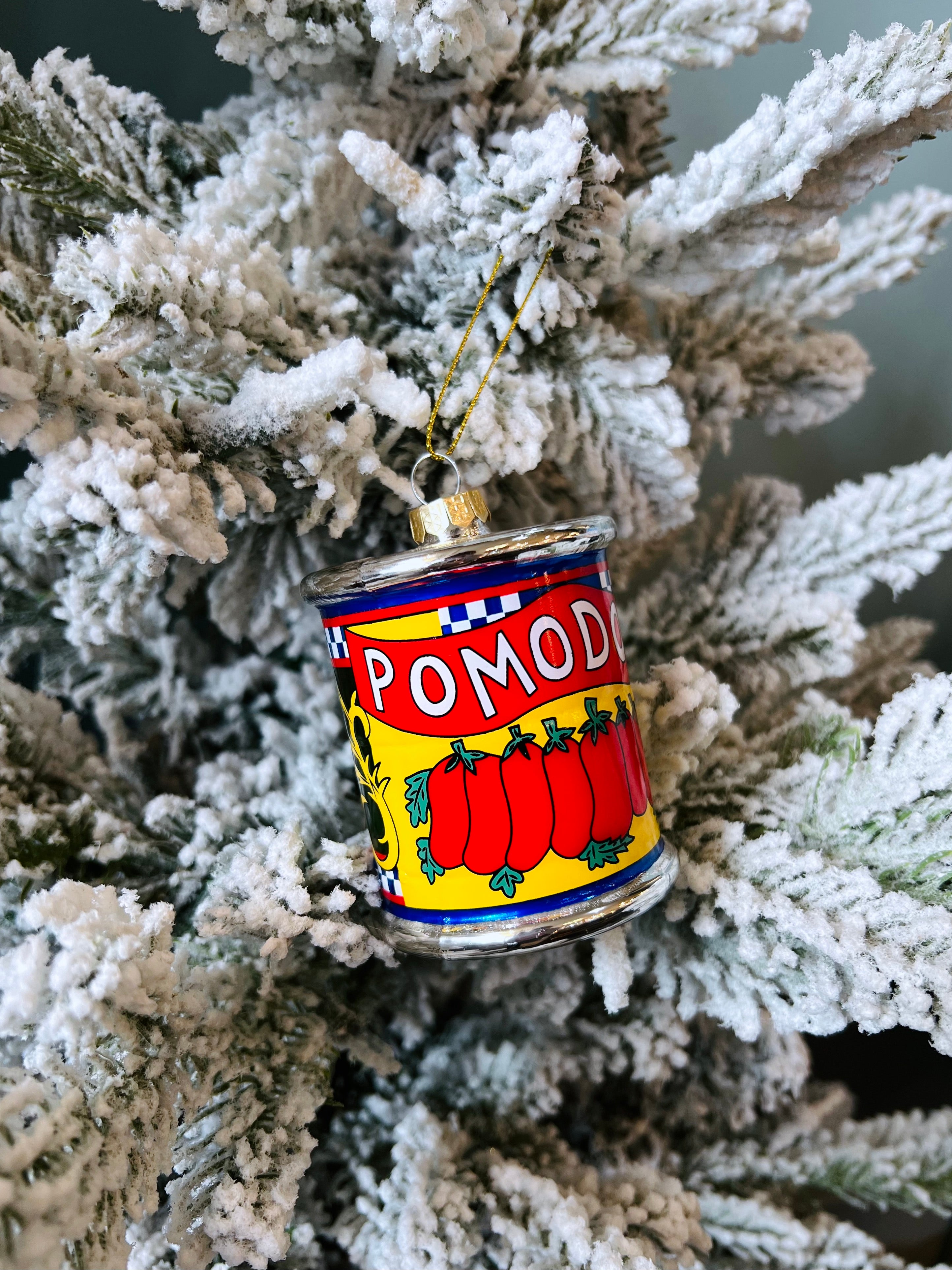 Italian Canned Tomatoes Ornament