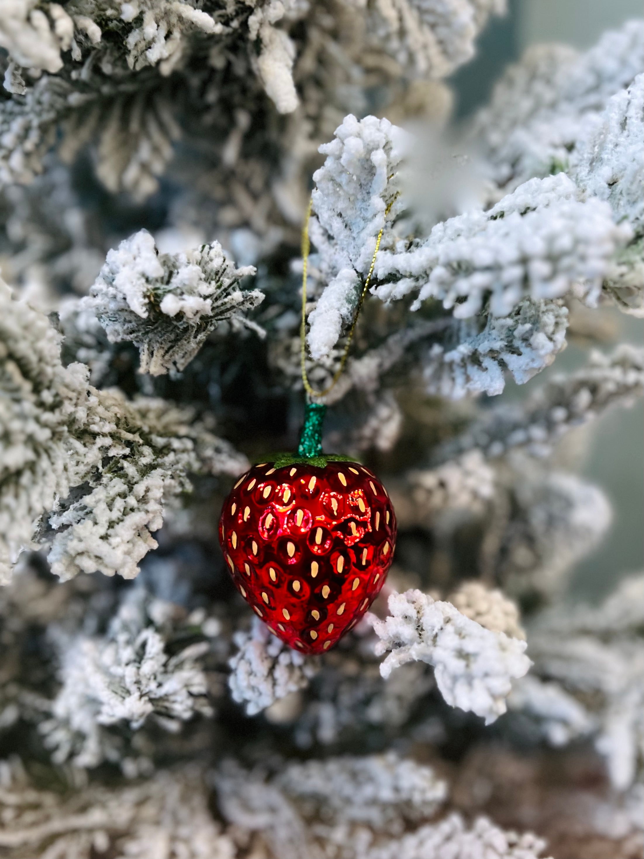 Strawberry Ornament