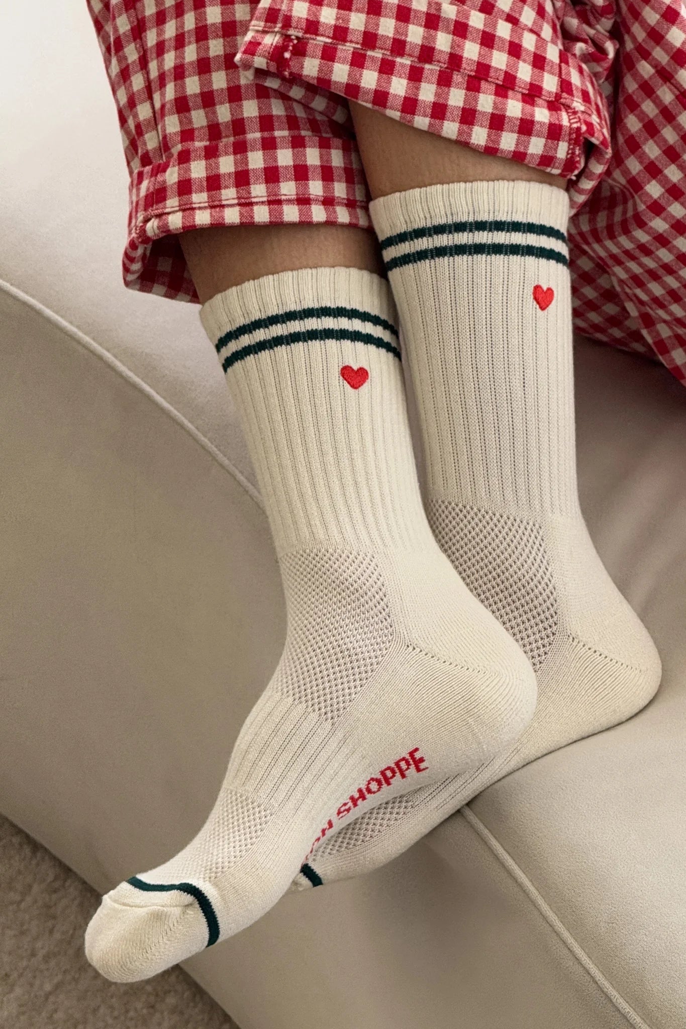 Embroidered Boyfriend Socks