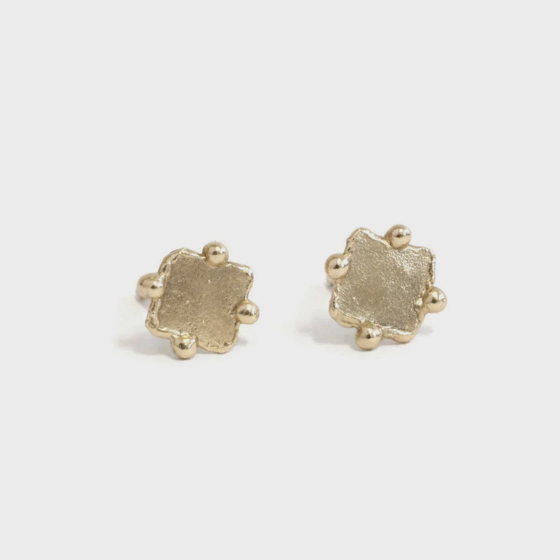 Square Dot Studs