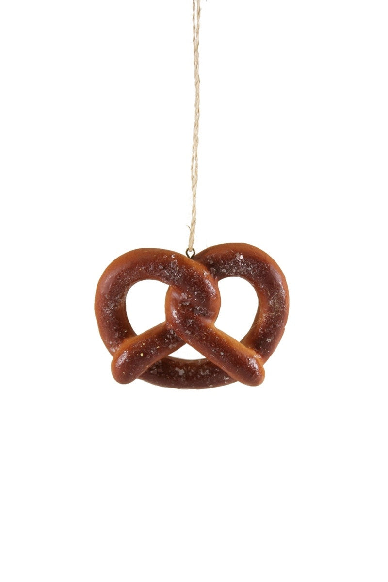 Brown Pretzel Ornament