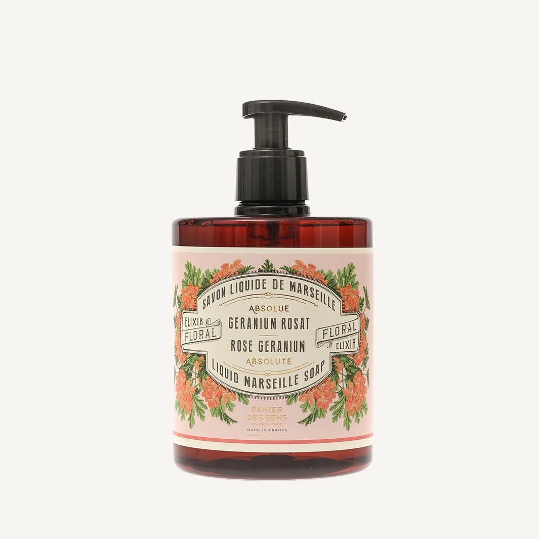 Rose Geranium Liquid Soap