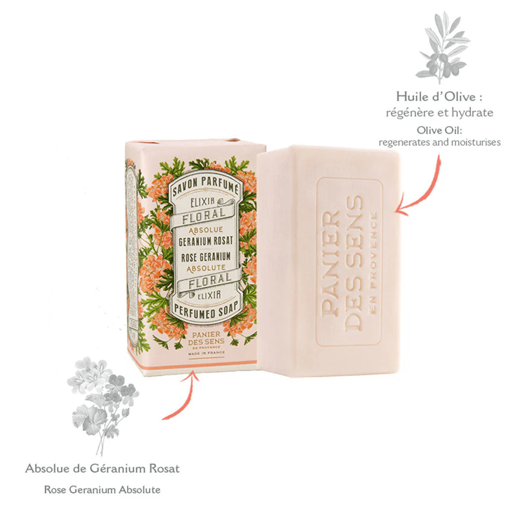 Rose Geranium Bar Soap