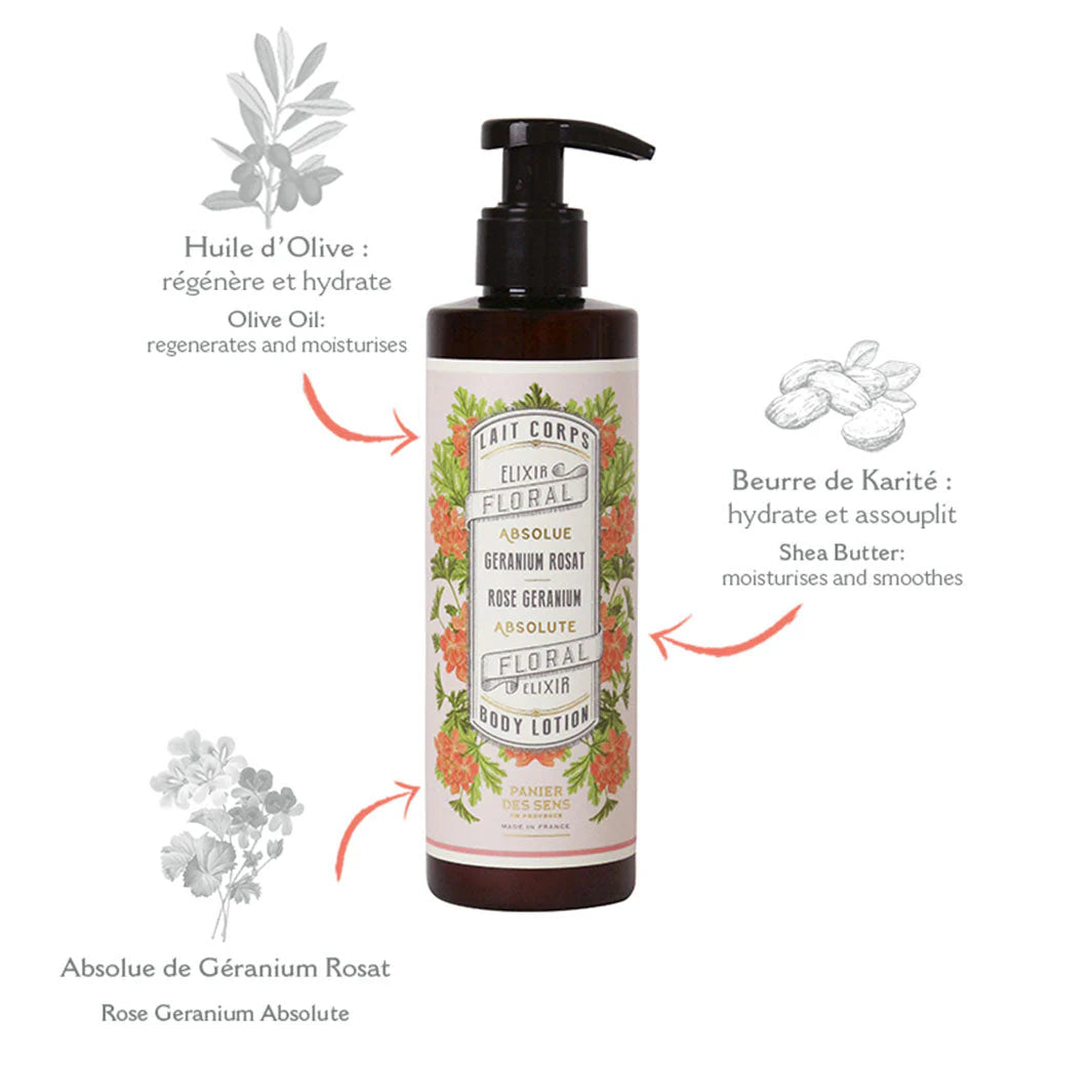 Rose Geranium Shea Butter Body Lotion