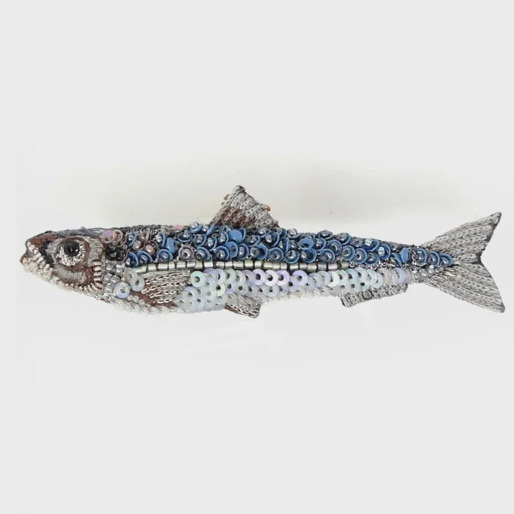 Sardine Brooch Pin