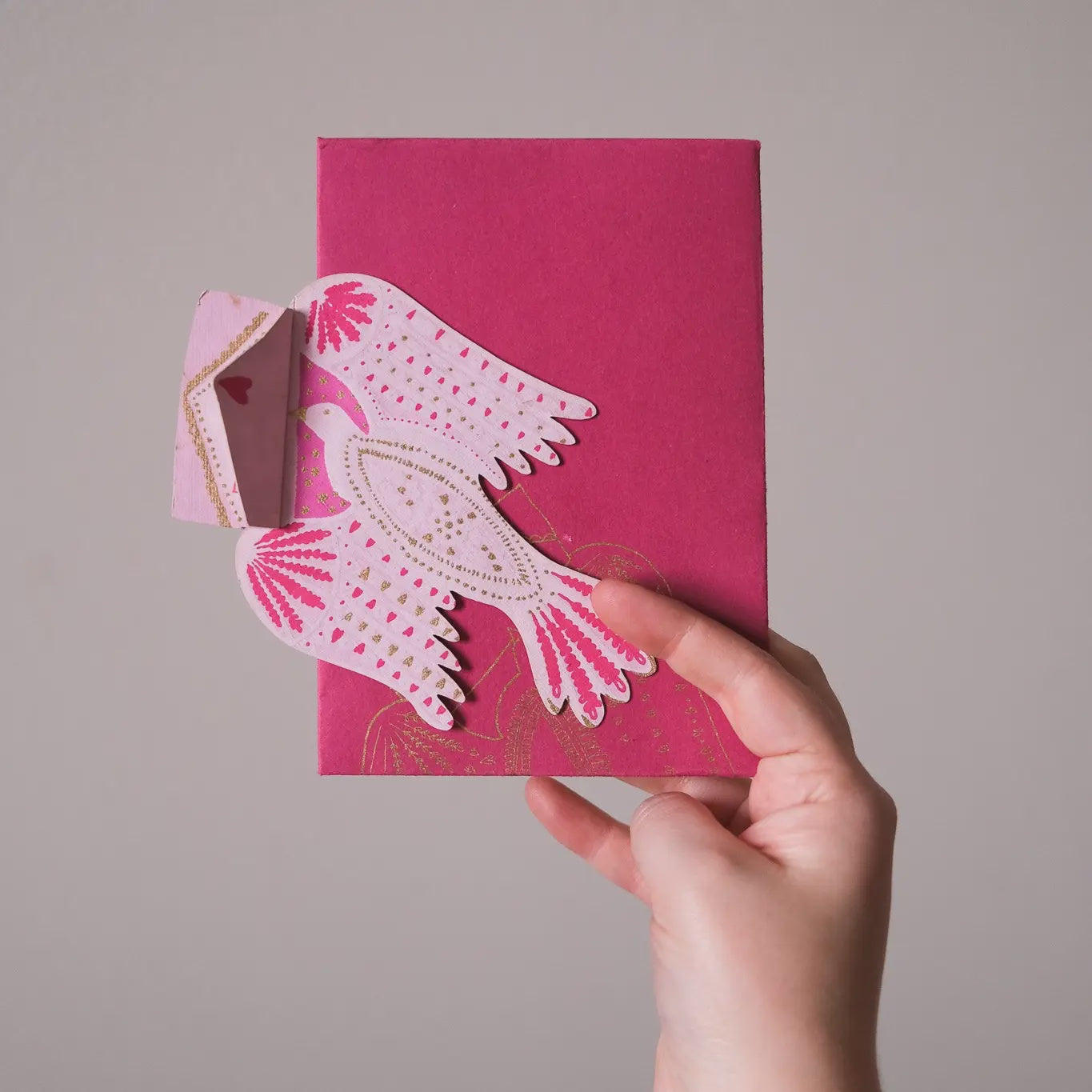 Love Letter Bird Greeting Card