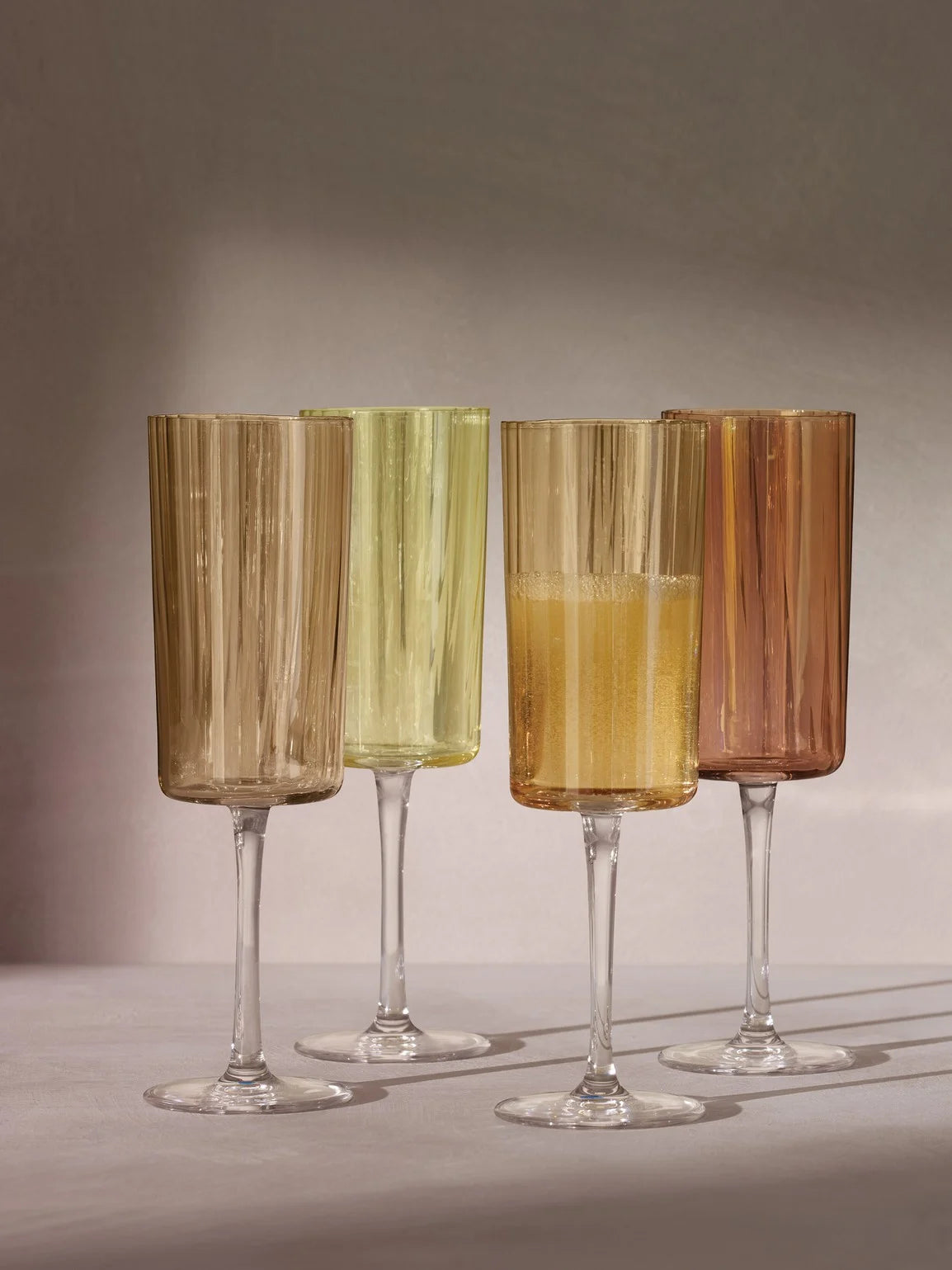 Gems Champagne Flutes