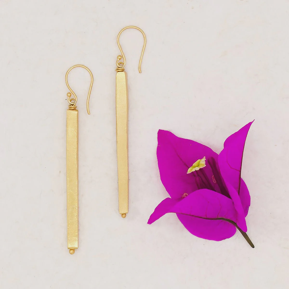 Golden Bar Earrings