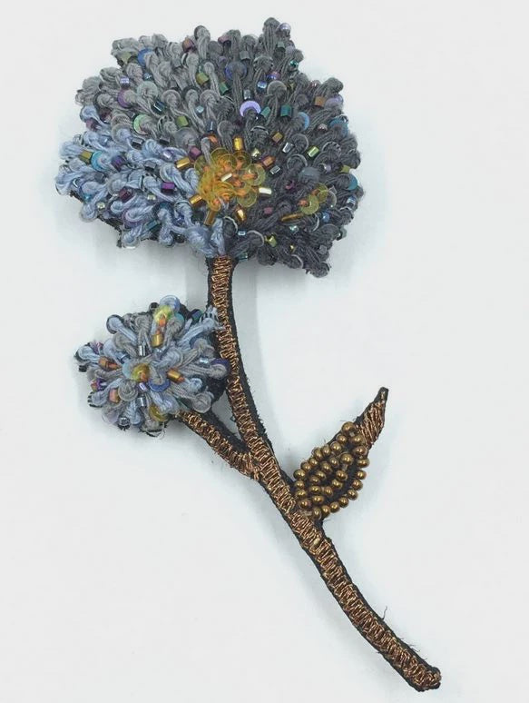 Hydrangea Brooch