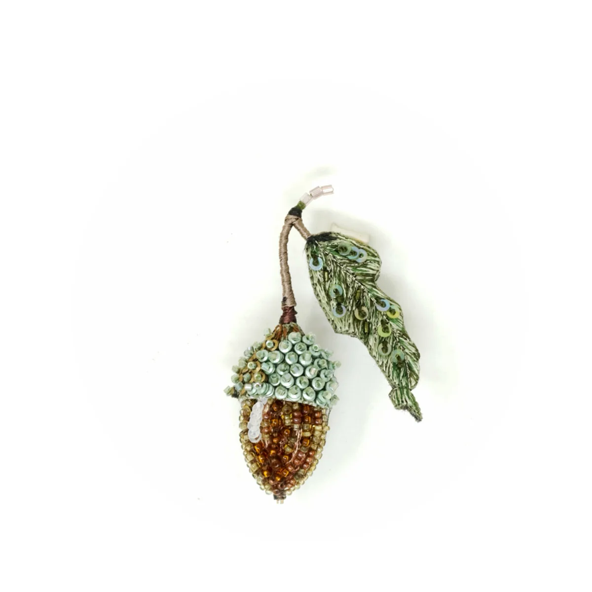 Acorn Brooch