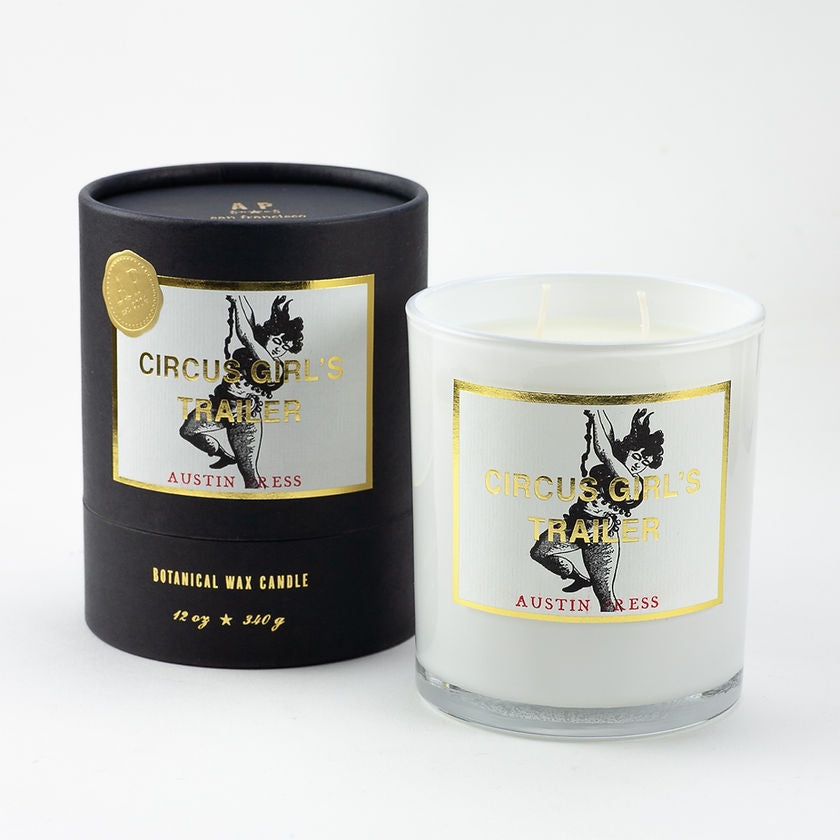 Circus Girl's Trailer Candle