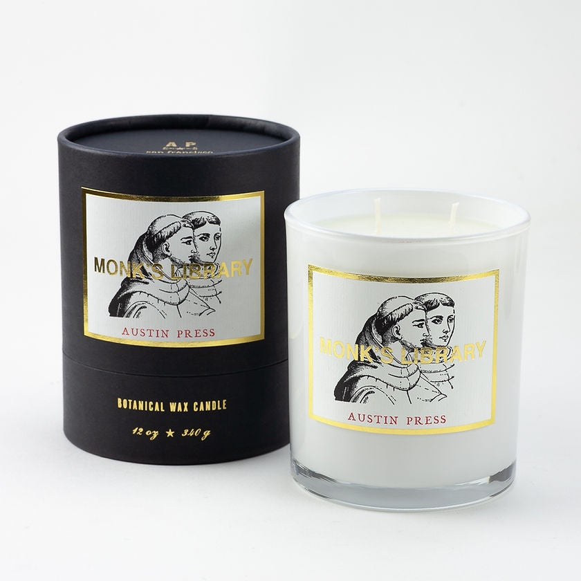 Monk's Library Candle