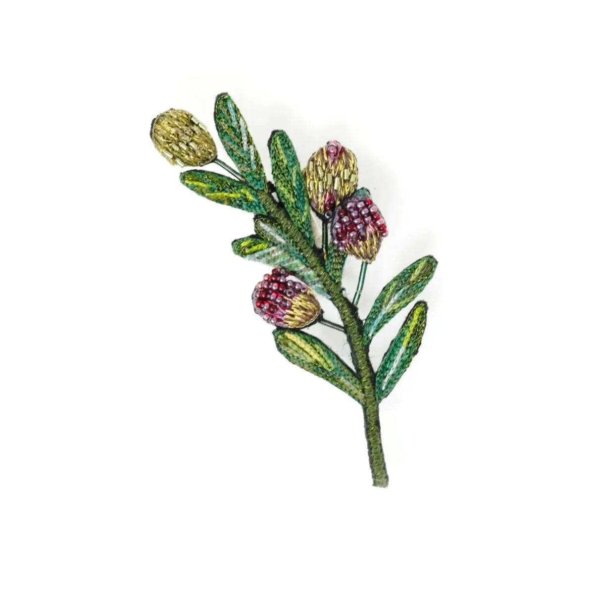 Olive Branch Brooch