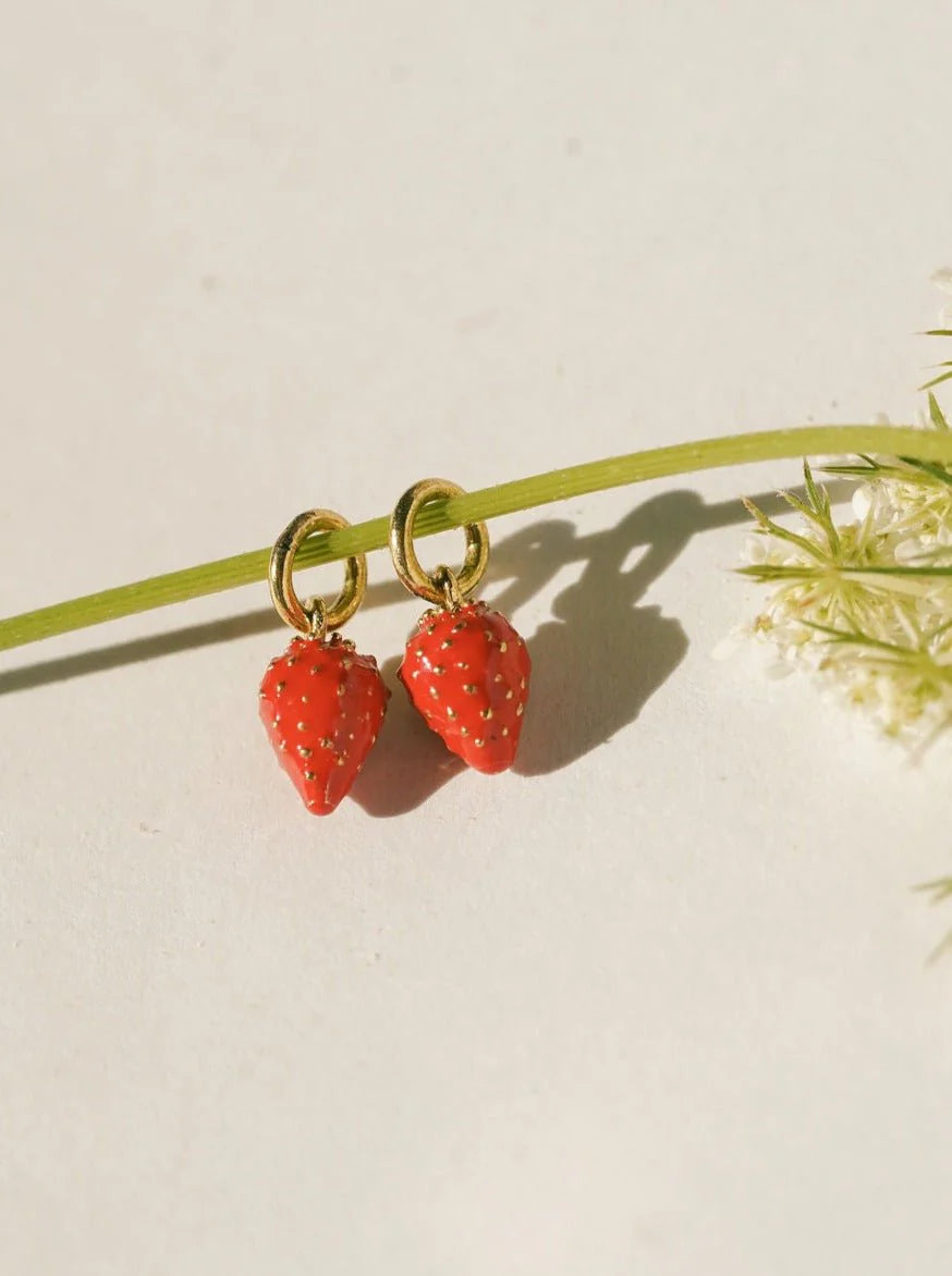 Mini Wild Strawberry Charm